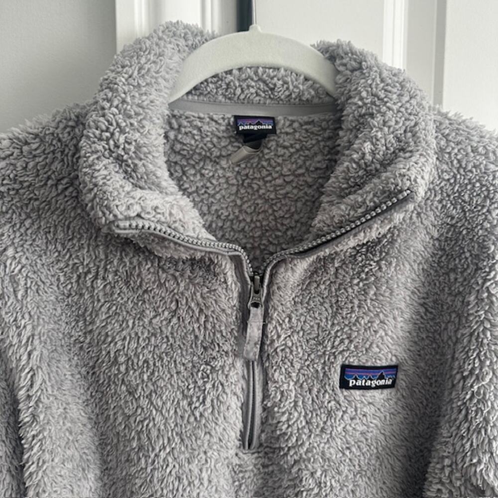 Patagonia Los Gatos Women's 1/4 Zip Pullover Medium Drifter Grey - Picture 4 of 9